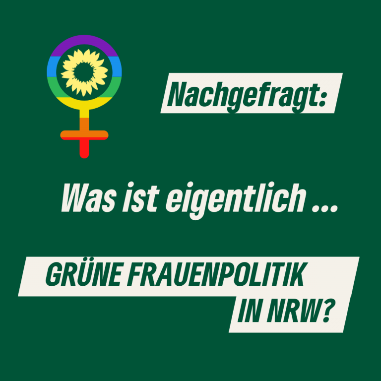 Grüne Frauenpolitik 2024 in NRW