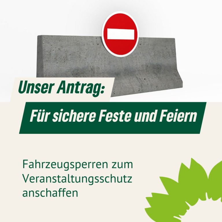 Fahrzeugsperren zum Veranstaltungsschutz anschaffen