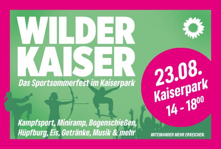 Wilder Kaiser: Sportsommerfest im Kaiserpark
